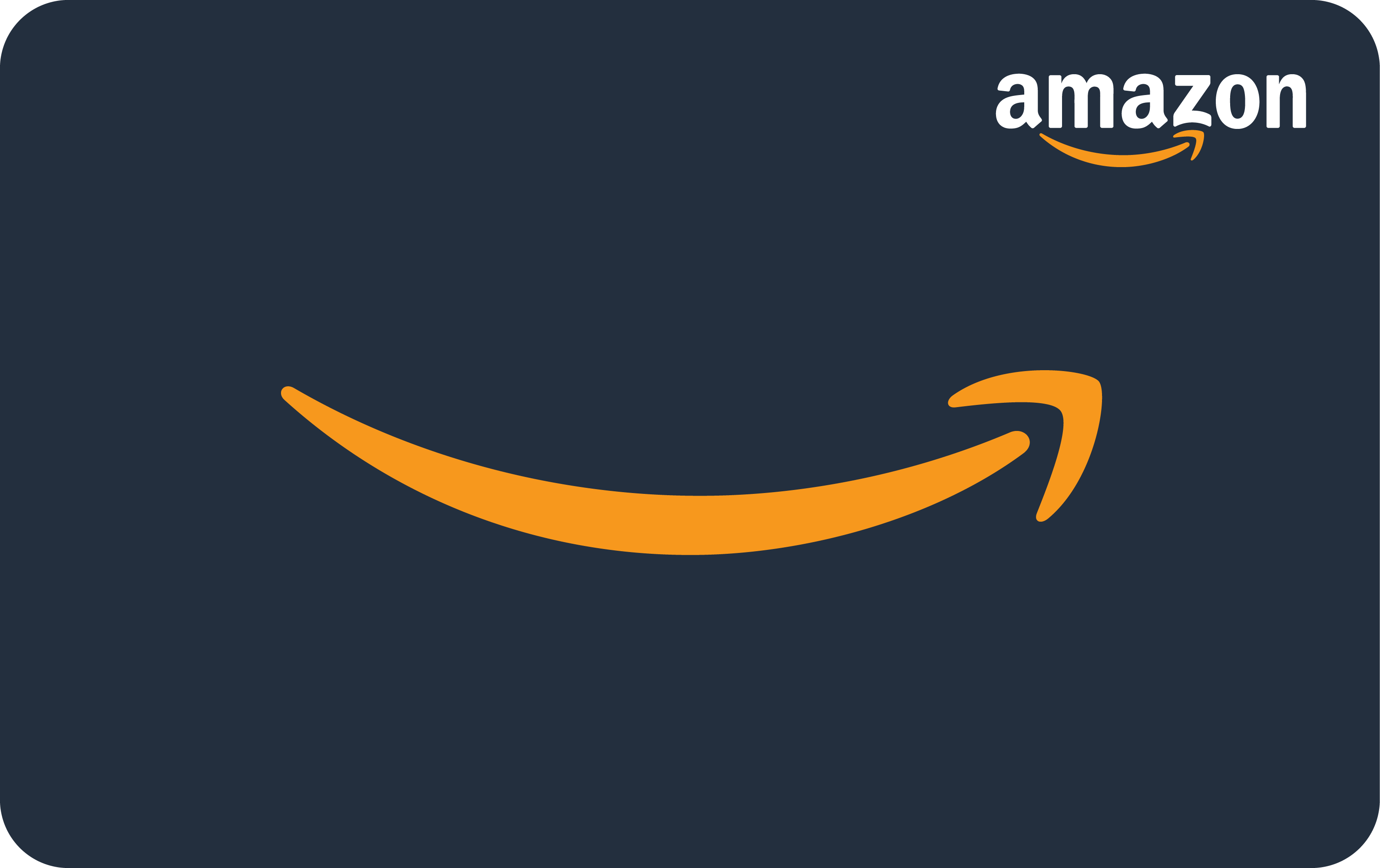 Four variations of the Amazon Pay Gift Card Logo approved for use.