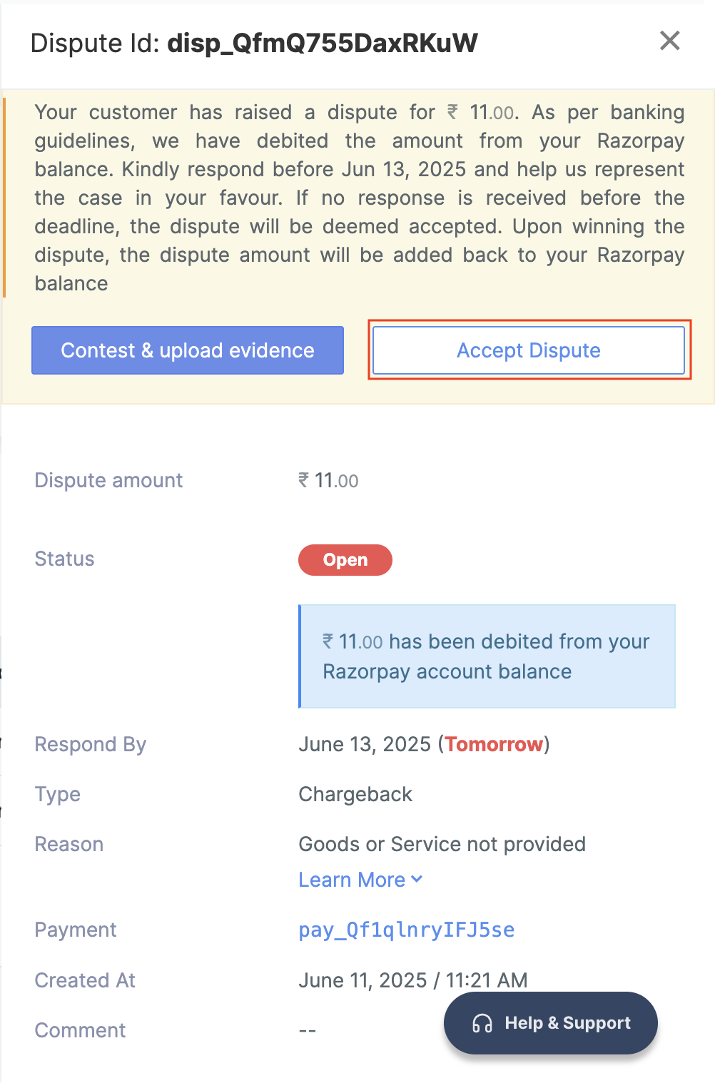 dispute-description