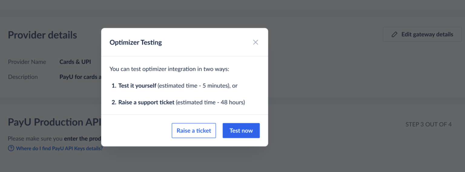 Integration Audit test now