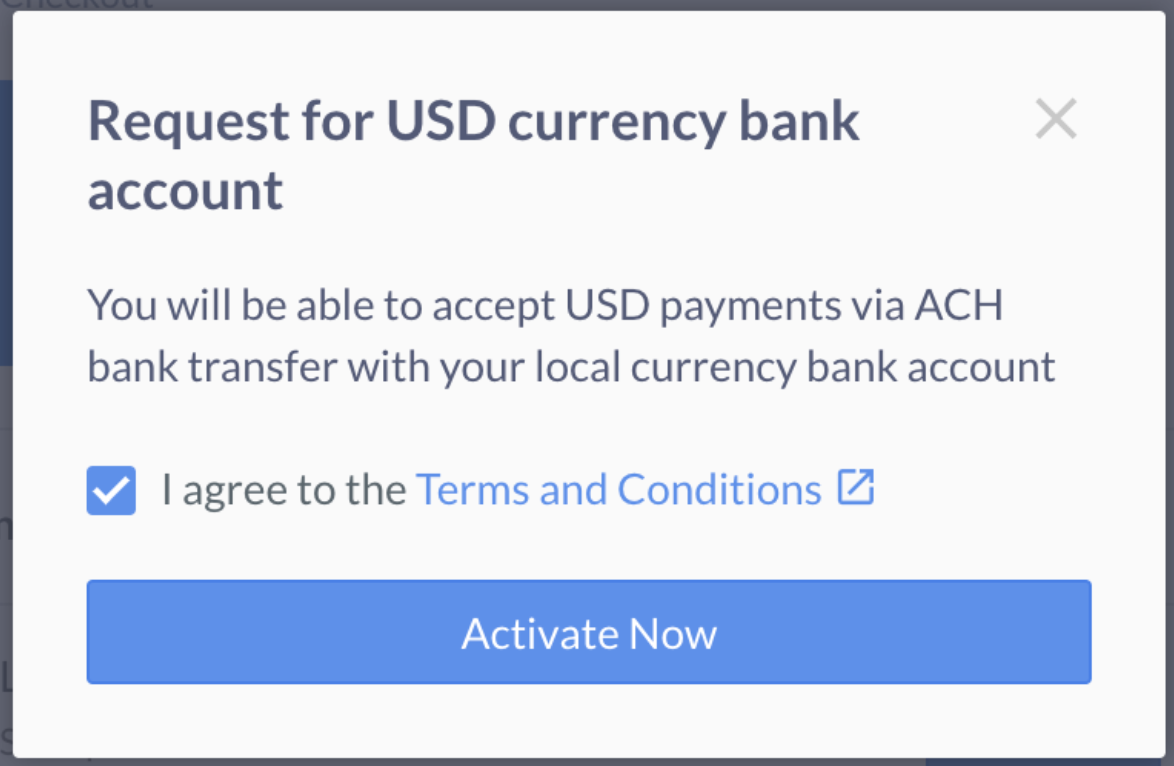 bank transfer tnc