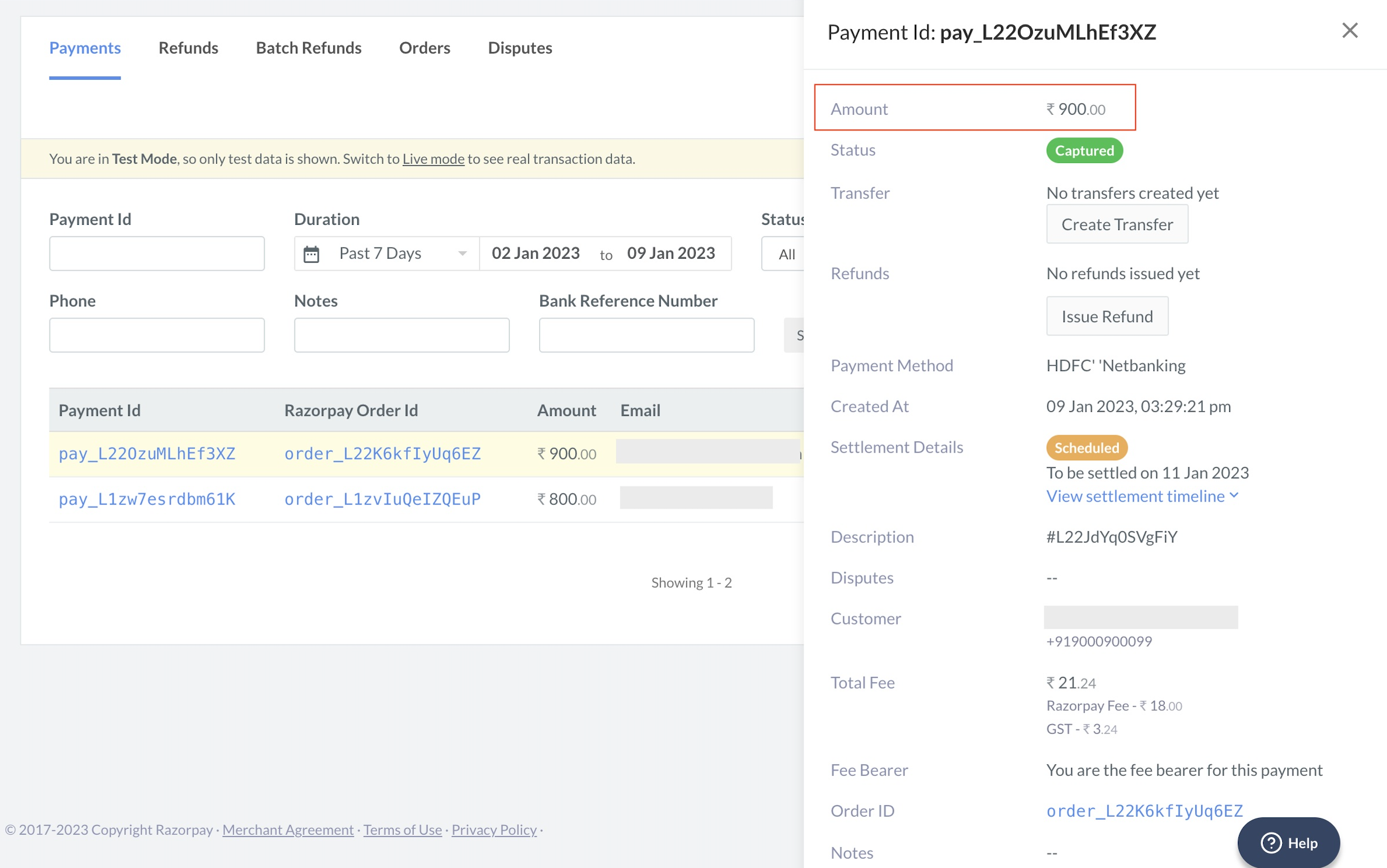 Verifying transaction