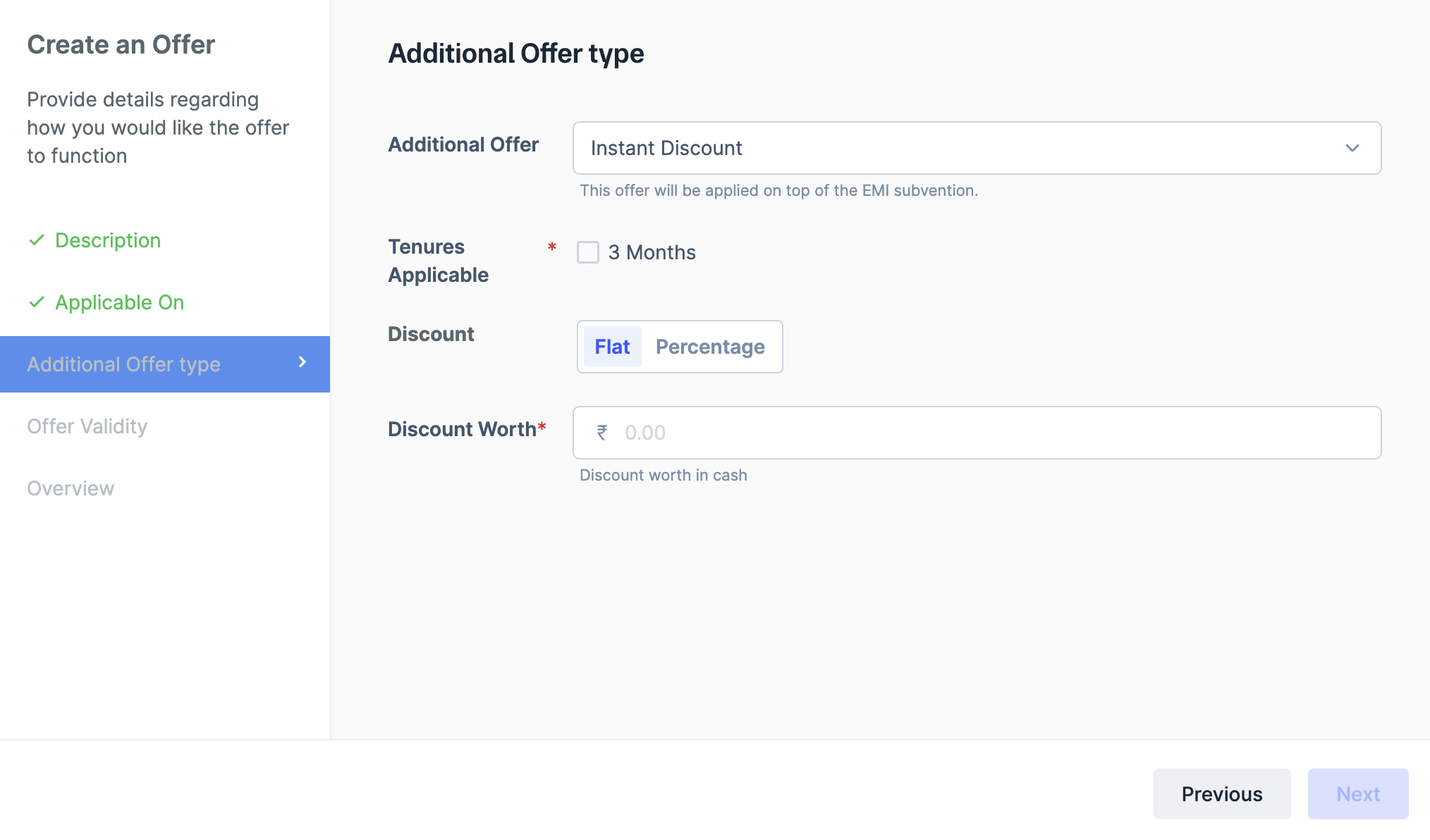 Configure additional offer type for enhanced customer benefits