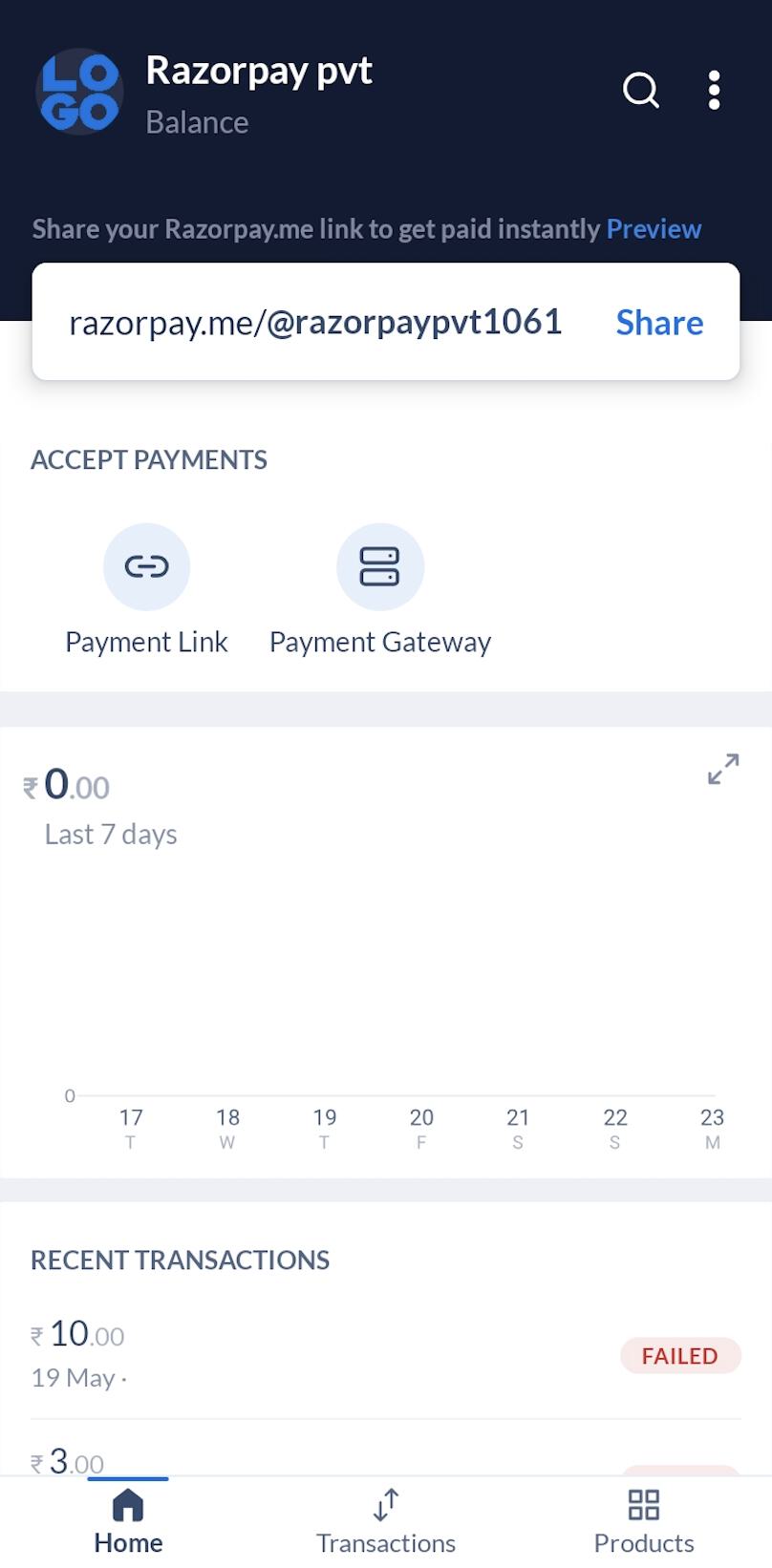 payments mobile app