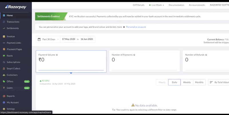 Start Capital Loan Application Process